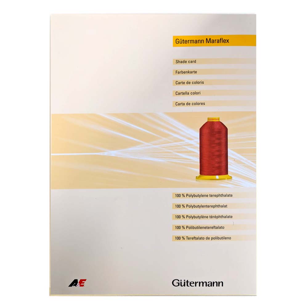 Gutermann Sew All Shade Card (Printed Version) | William Gee UK